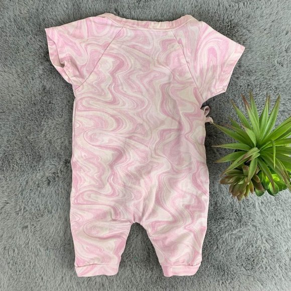 Monica + Andy Baby Kimono Romper - 0-3 months - Picture 3 of 4